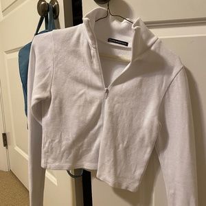 Brandy Melville Tight Zip Up